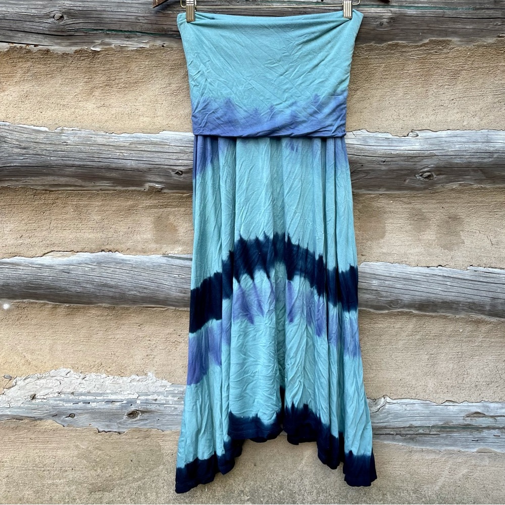 Cynthia Rowley Tie-Dye Maxi Skirt Size M